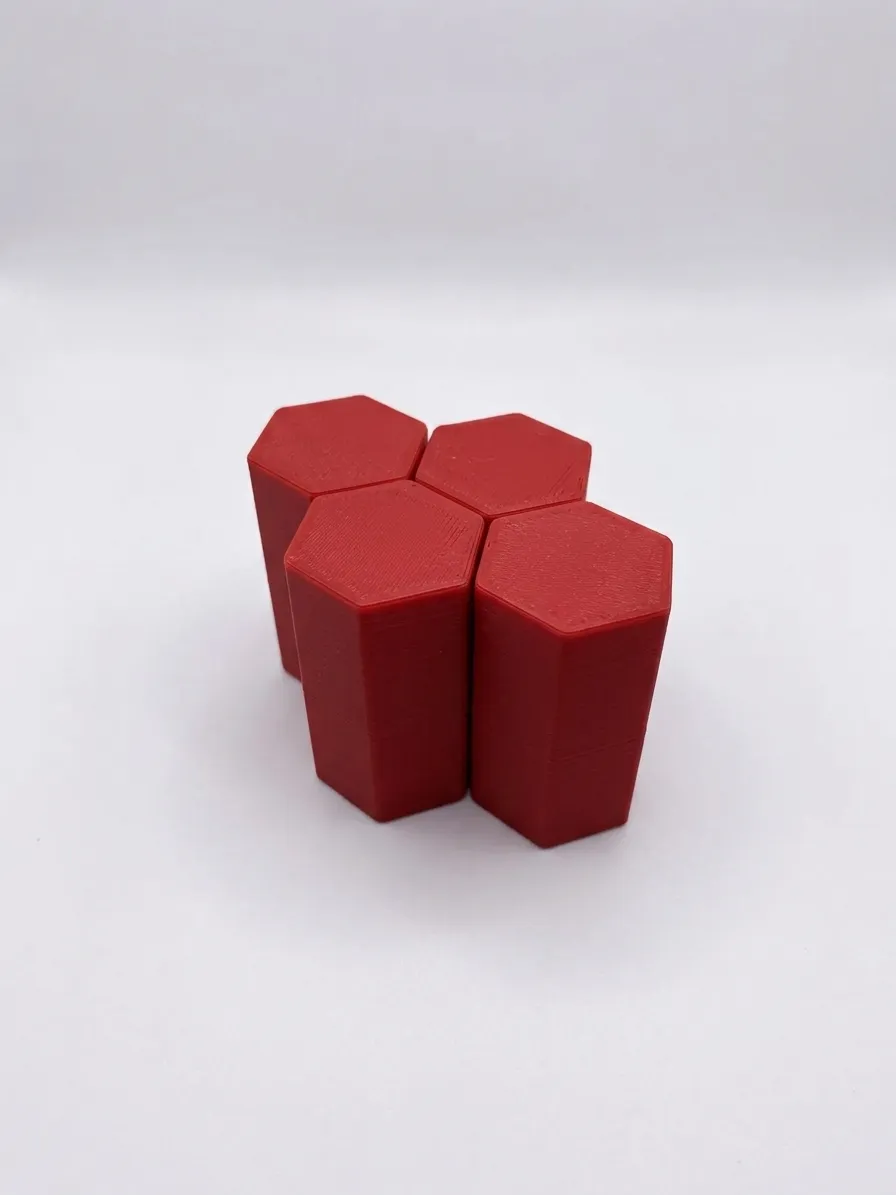 HexaTower Kinetic Fidget Puzzle Desk Toy, photo 2 of 4 - HexaTower Kinetic Fidget Puzzle Desk Toy Fidget & Sensory Toys