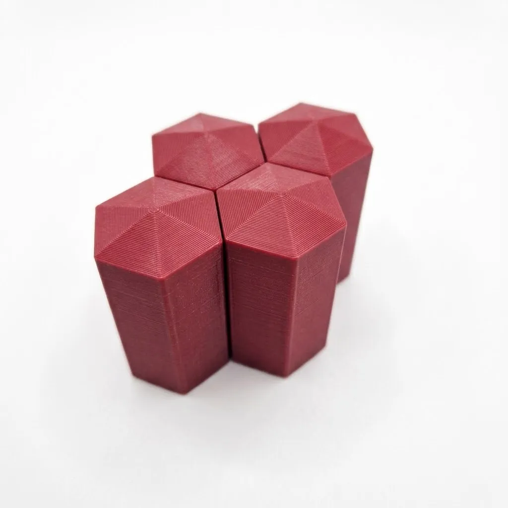 HexaTower Kinetic Fidget Puzzle Desk Toy, photo 3 of 4 - HexaTower Kinetic Fidget Puzzle Desk Toy Fidget & Sensory Toys