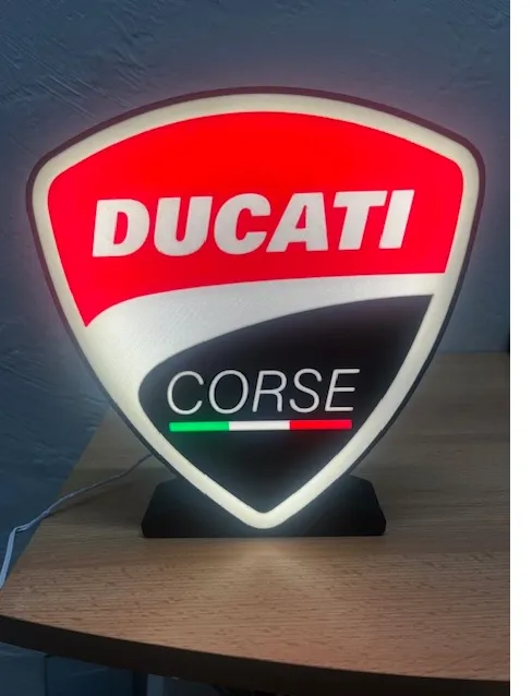 Ducati Corse Logo Lamp - Table & Desk Lamps, in stock in India