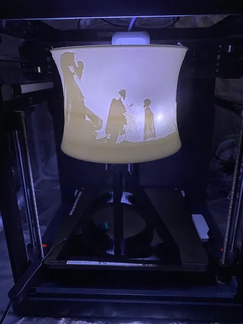 Deathly Hallows Litho Lamp, photo 3 of 4 - Deathly Hallows Litho Lamp Lamps & Lighting
