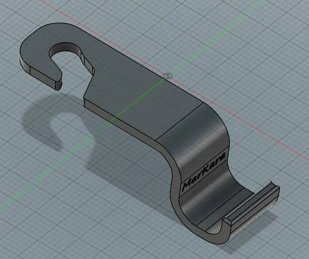 Car seat Hook, long, photo 3 of 3 - Car seat Hook, long Storage & Organisation