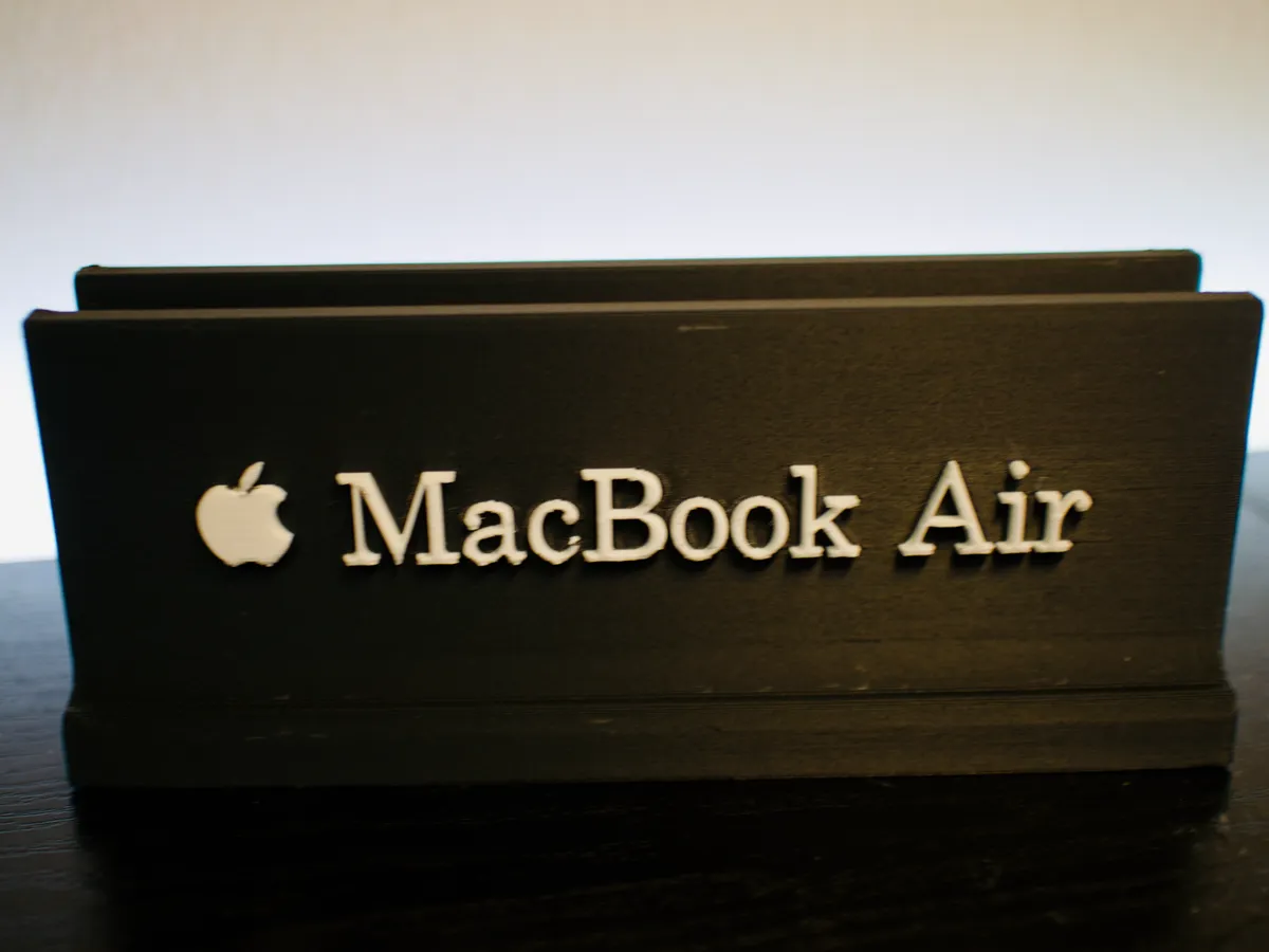 MacBook Air Holder, photo 4 of 4 - MacBook Air Holder Hobby & DIY