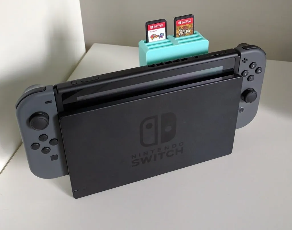 Nintendo Switch Cartridge Holder for Dock - 6 slot - Game Cartridge & Disc Holders, in stock