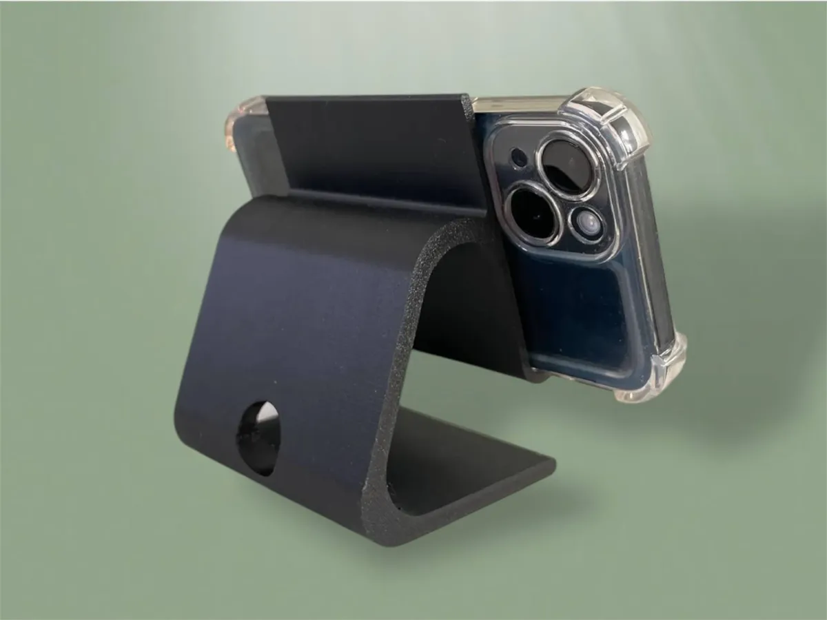 Wide Classic Office Phone Holder, photo 2 of 4 - Wide Classic Office Phone Holder Household