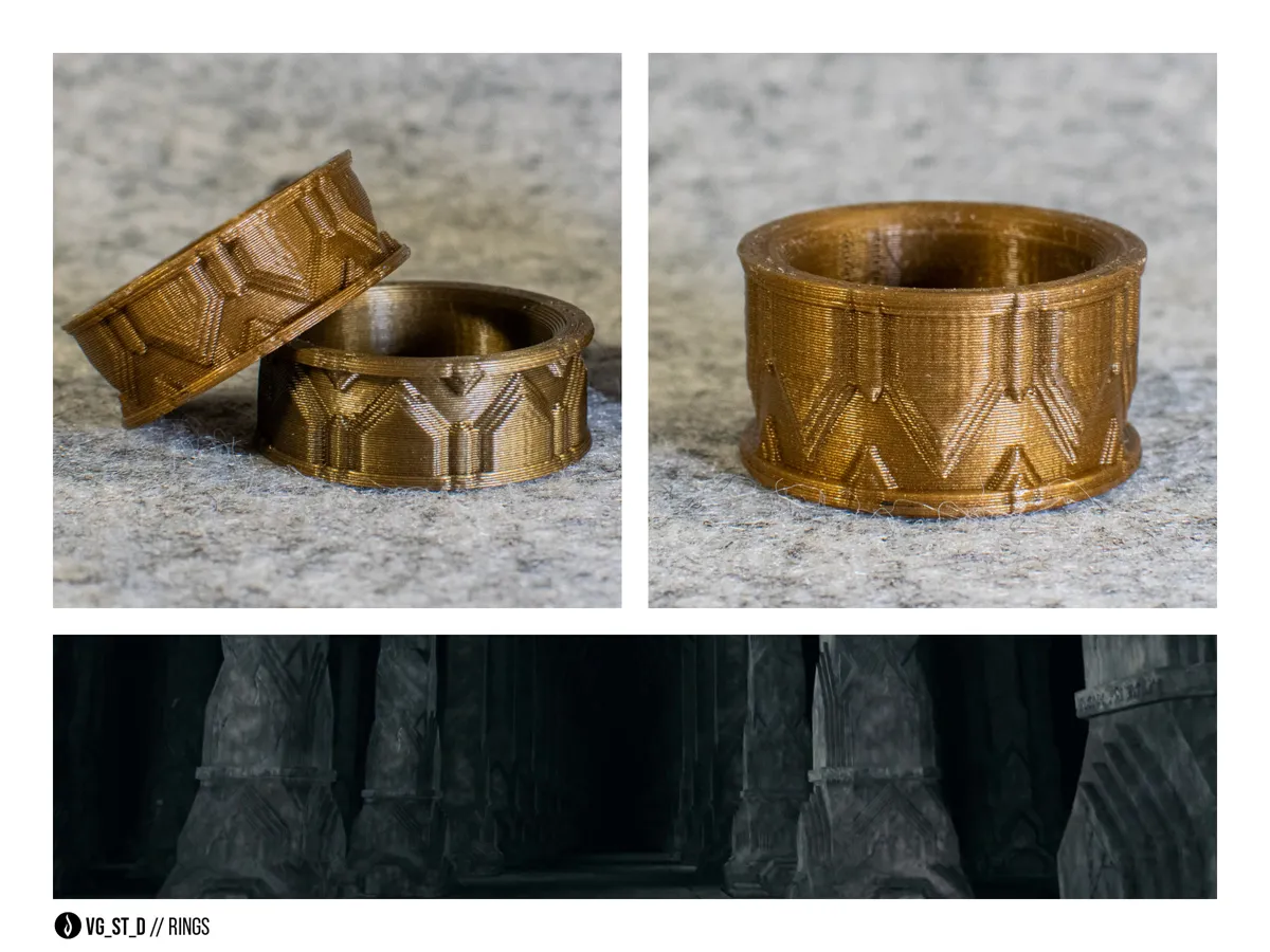 The Lord of the Rings Inspired Rings, photo 2 of 4 - The Lord of the Rings Inspired Rings Fashion