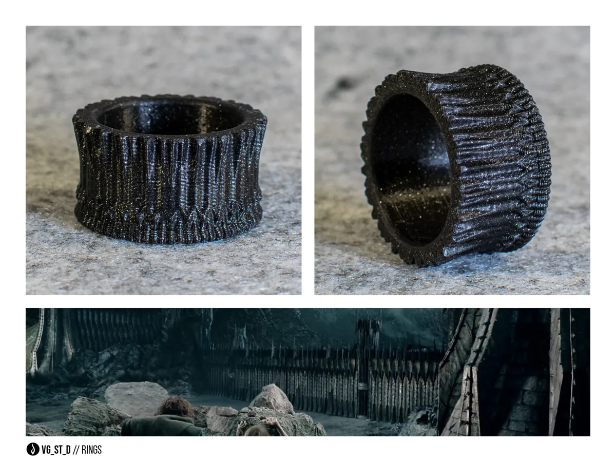 The Lord of the Rings Inspired Rings, photo 3 of 4 - The Lord of the Rings Inspired Rings Fashion