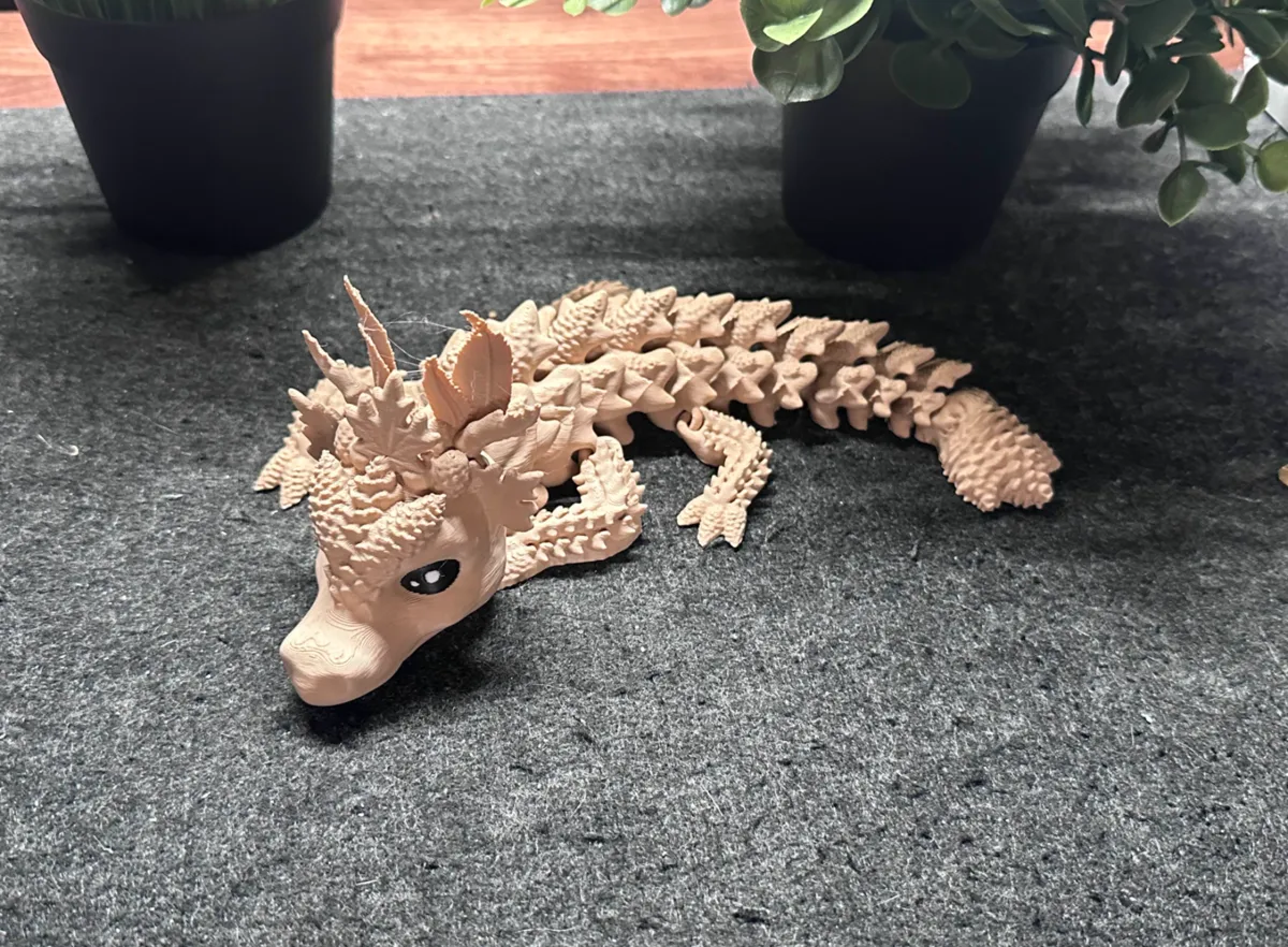 Baby Articulated Autumn Dragon - Baby & Mini Dragons, in stock
