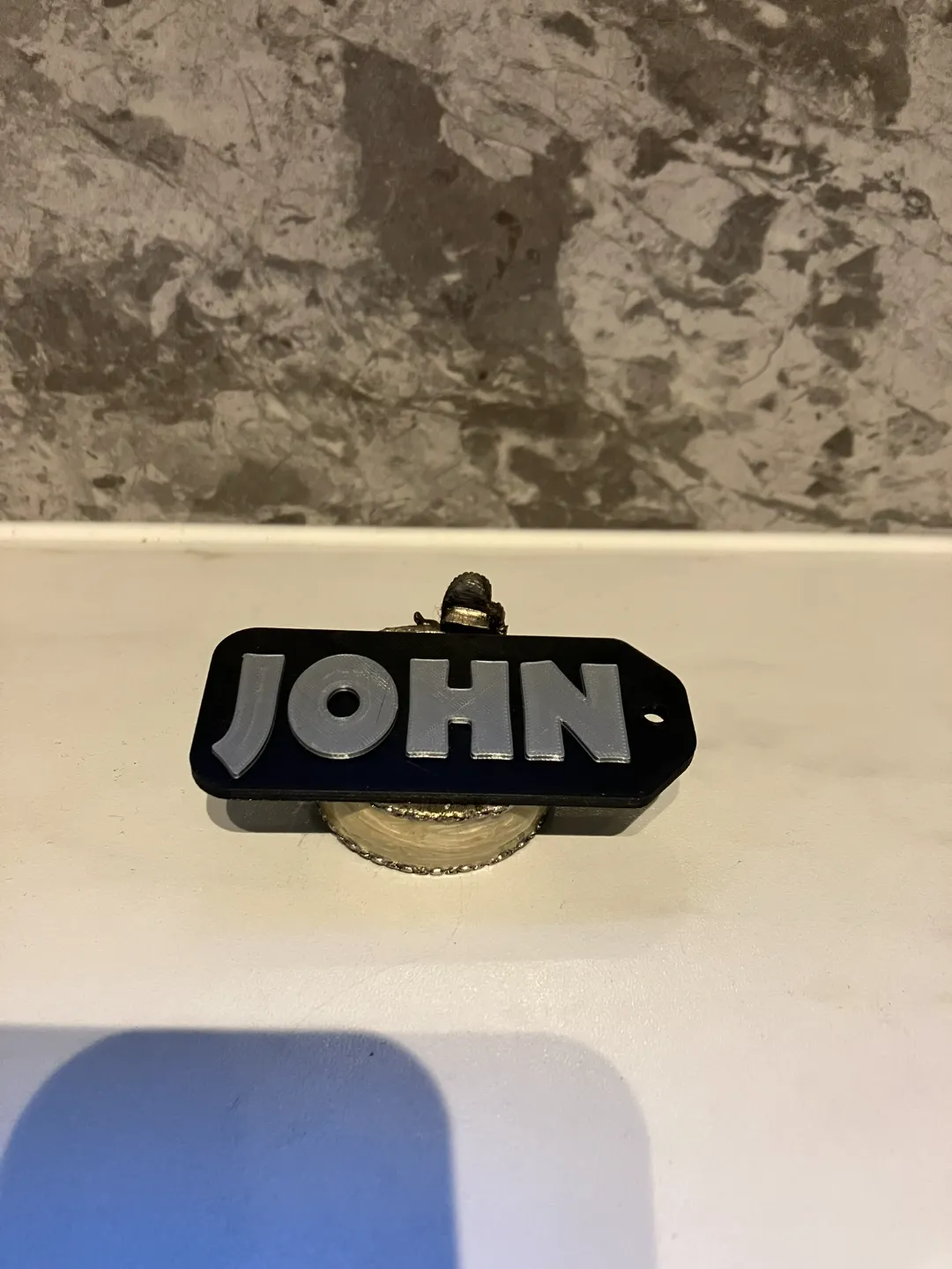 John, Name tag and, photo 2 of 4 - John, Name tag and Generative Art