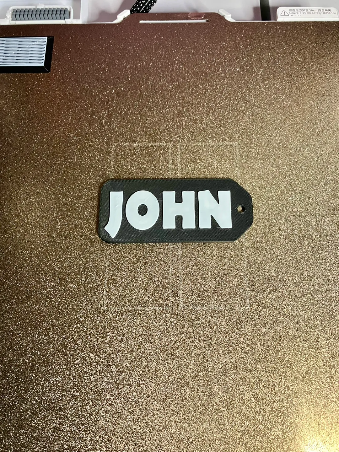 John, Name tag and, photo 3 of 4 - John, Name tag and Generative Art