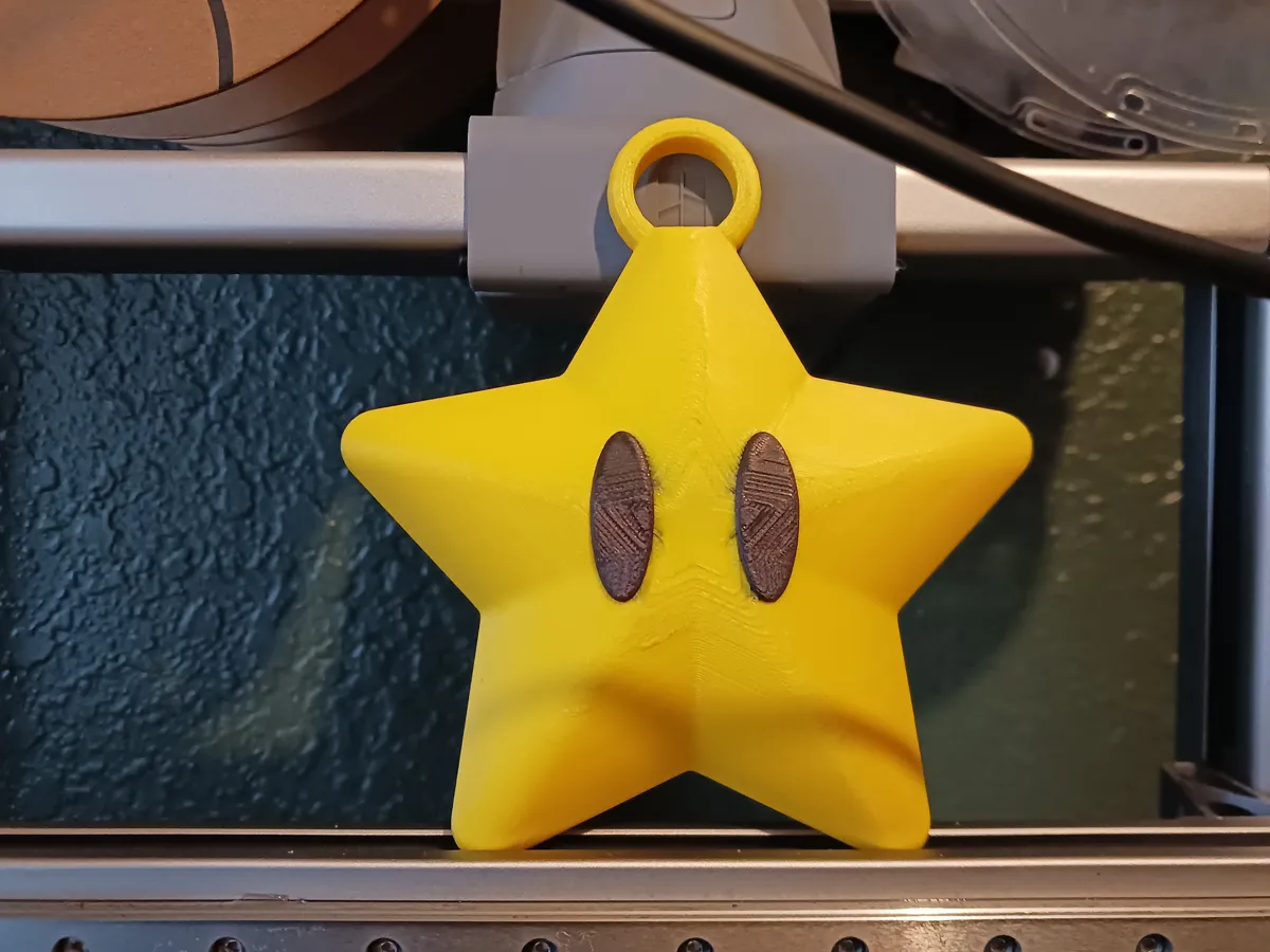 Super Mario Super Star Ornament, photo 3 of 4 - Super Mario Super Star Ornament Figurines & Collectibles