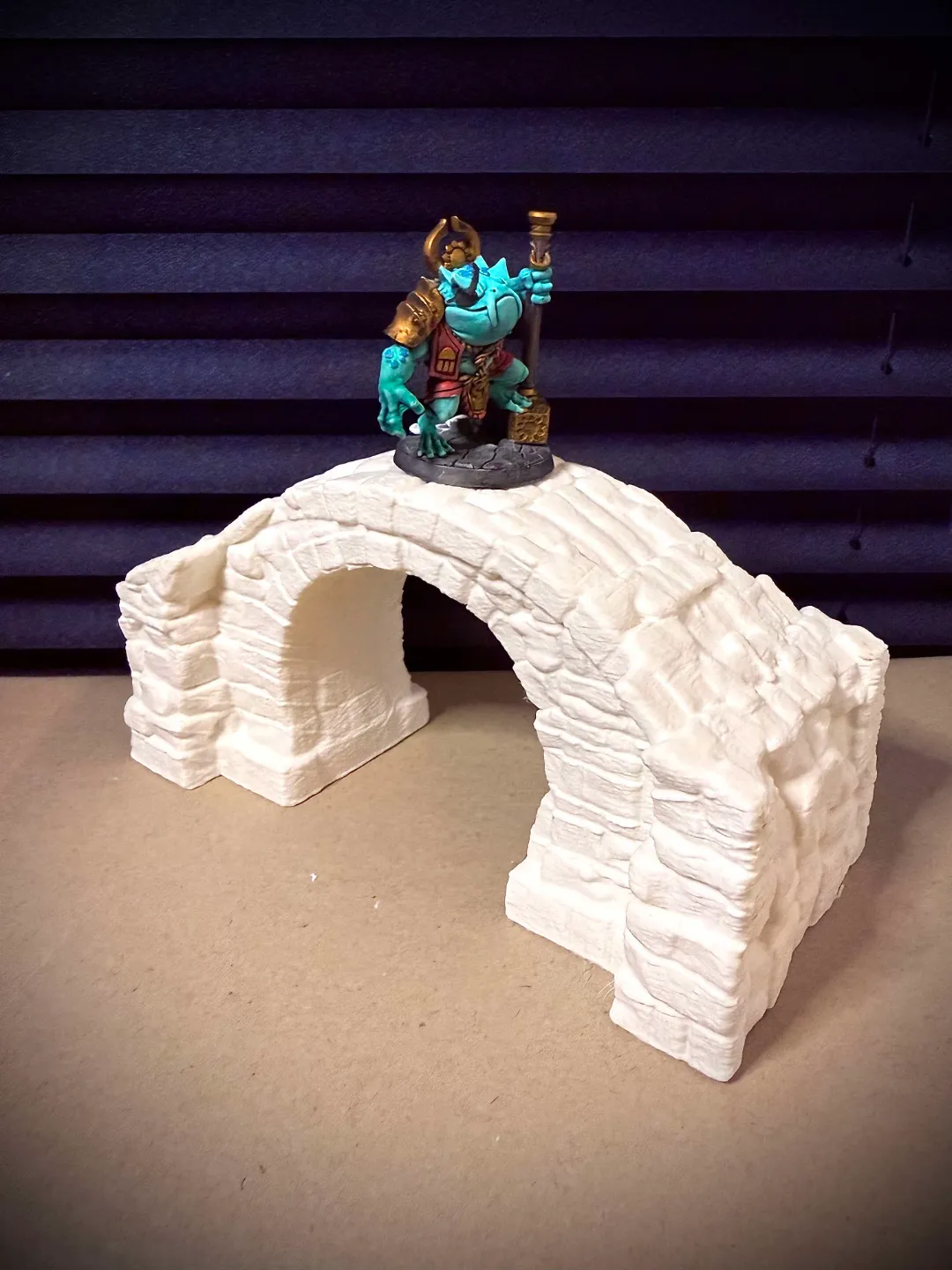 Ruined stone bridge for DND / Wargaming, photo 2 of 4 - Ruined stone bridge for DND / Wargaming Board Games & Tabletop