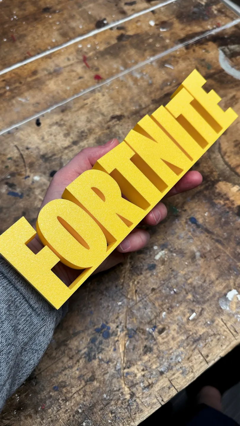 Fortnite Logo - Flat base, photo 2 of 4 - Fortnite Logo - Flat base Home Decor Items