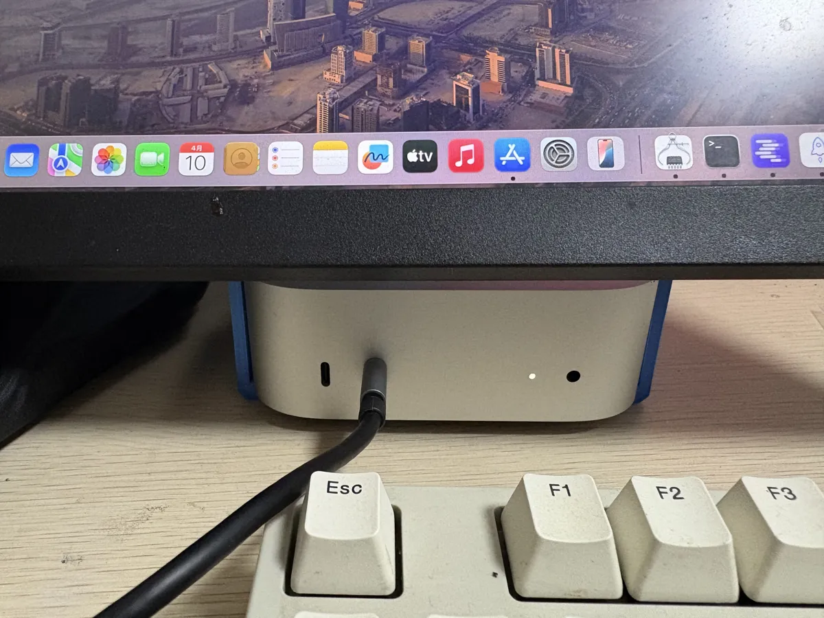 macmini m4 显示器VESA支架（75X75mm）, photo 2 of 4 - macmini m4 显示器VESA支架（75X75mm） Household
