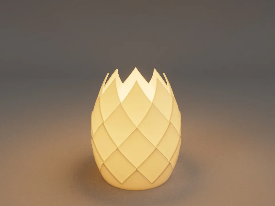 Petal candle holder
