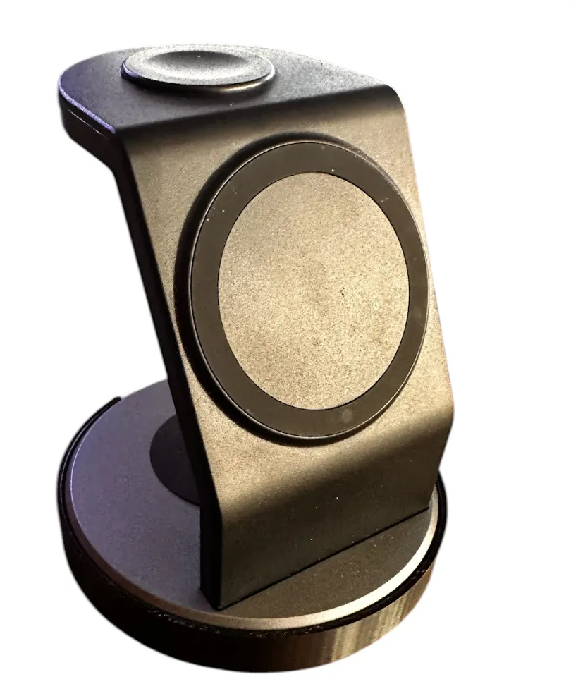 Iphone Stand Charger 3in1 led cover - Electronics, in stock in India