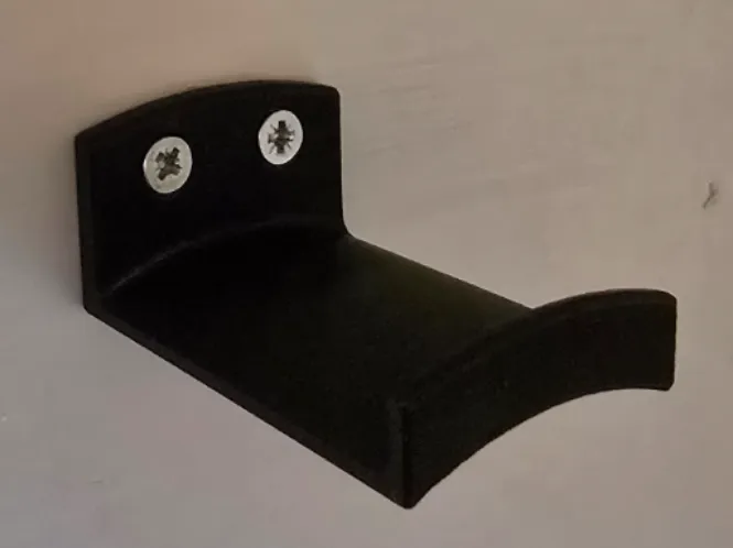 Headset wall hanger for Peltor (and others)