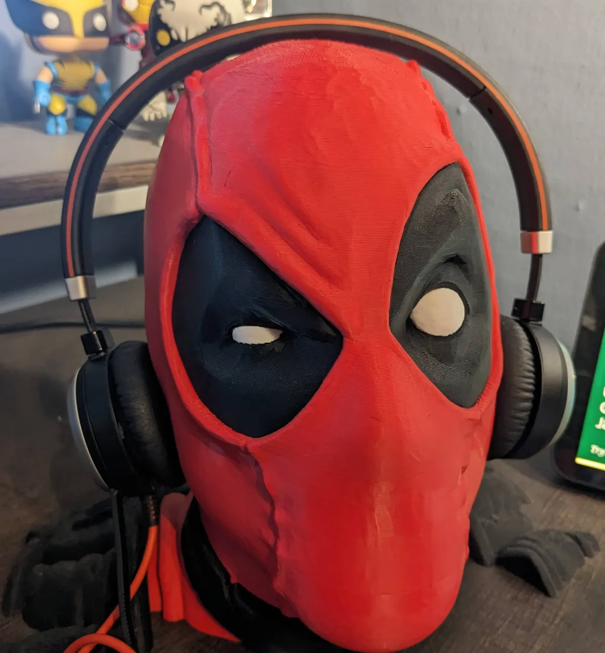Deadpool headphone holder