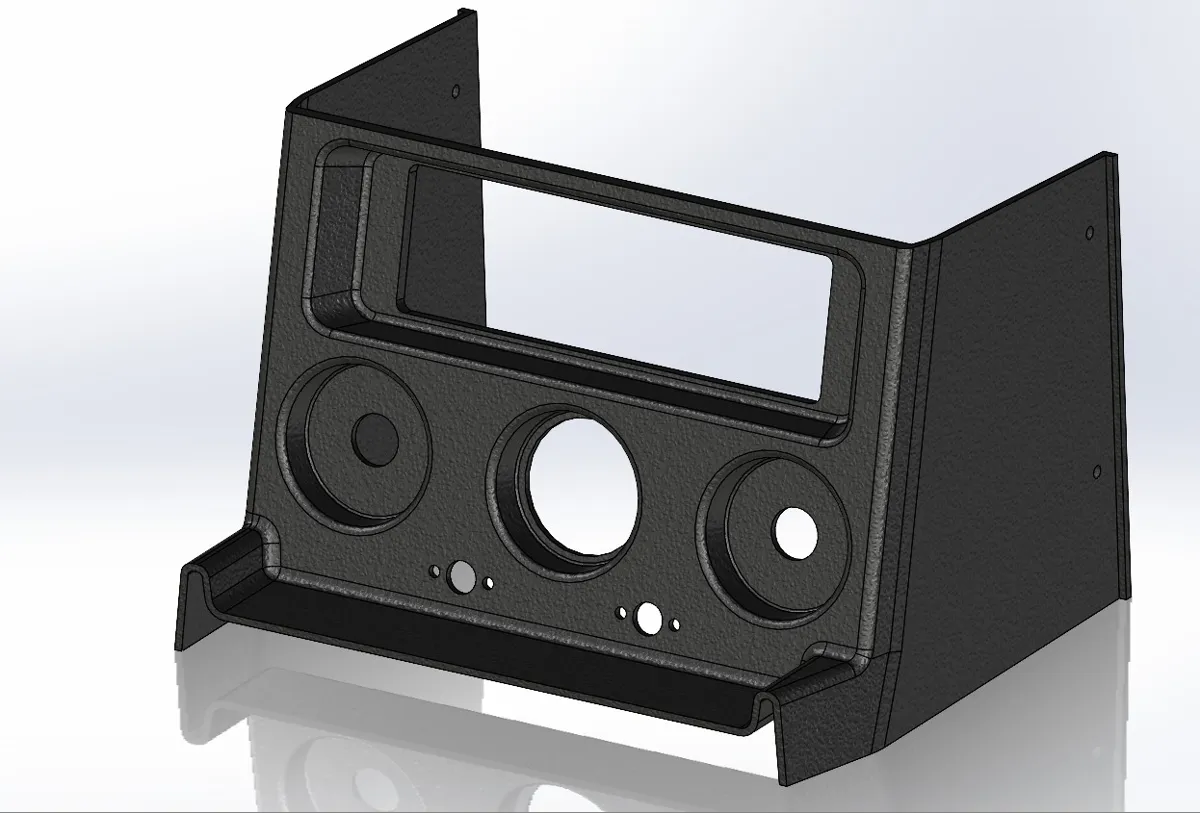 MGB 1976 Centre Console Phone Tray (Radio), photo 3 of 4 - MGB 1976 Centre Console Phone Tray (Radio) Mobile & Device Accessories