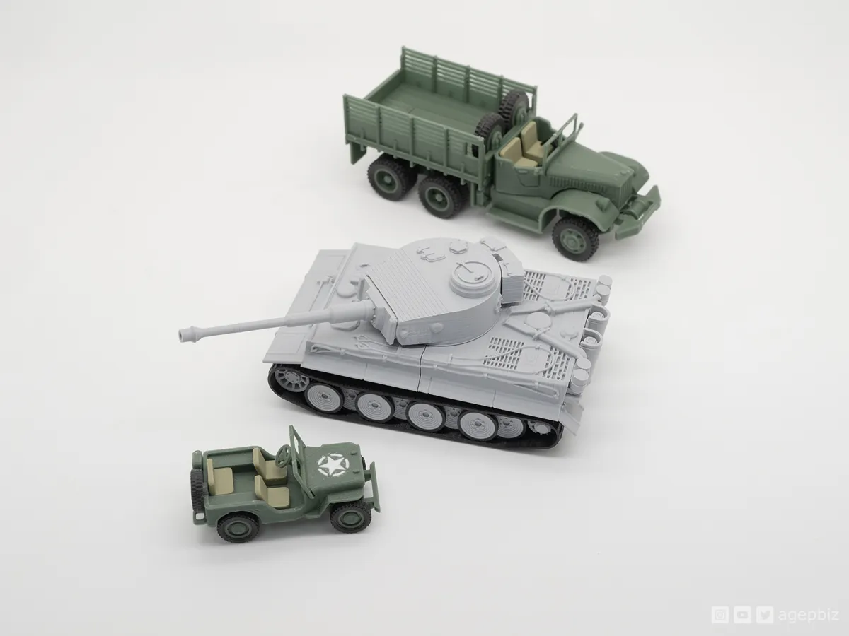 Tiger 1 Kit Card, photo 3 of 3 - Tiger 1 Kit Card Models, RC & Drones
