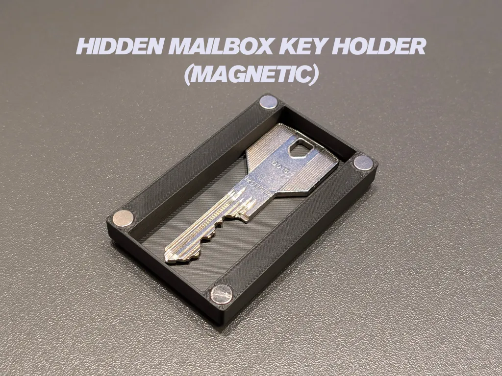 Hidden Mailbox Key Holder (Magnetic)