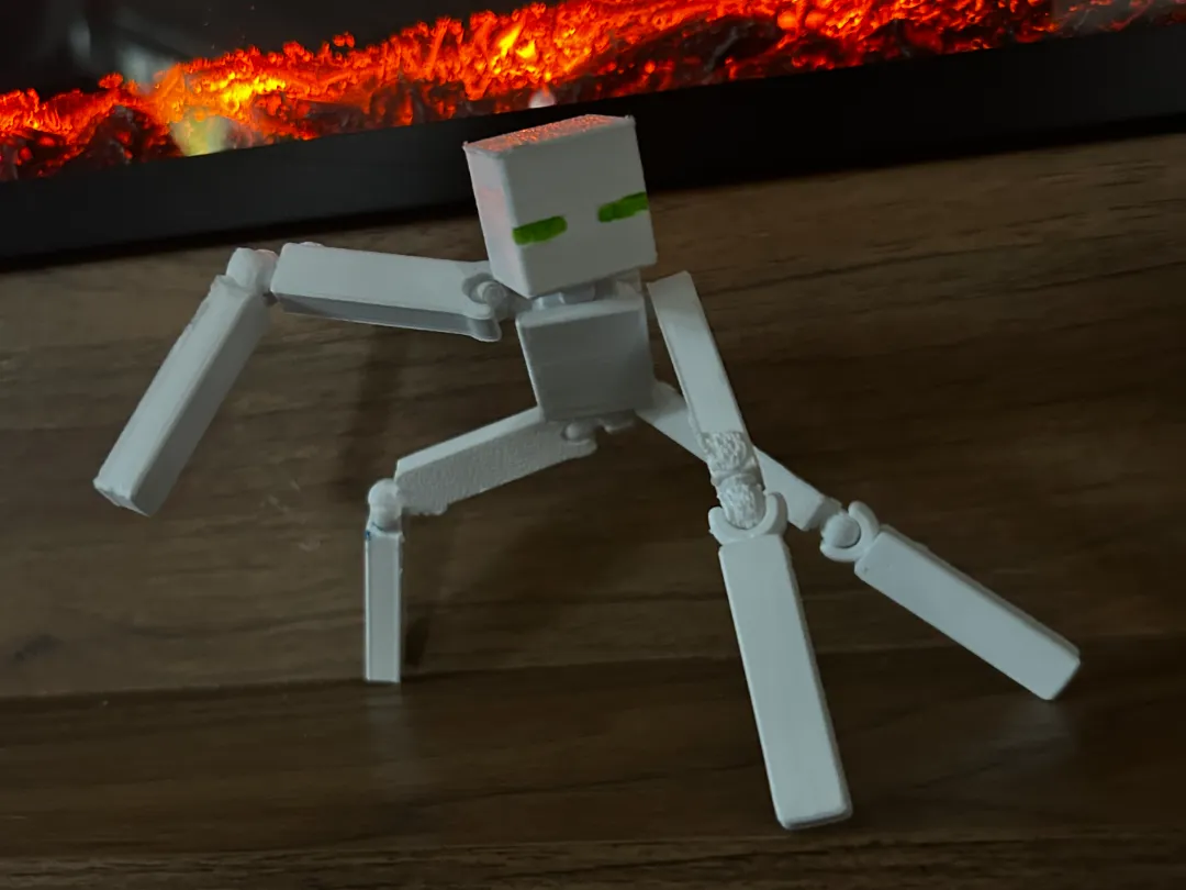 mini 13 Endermen [with knees and elbows]