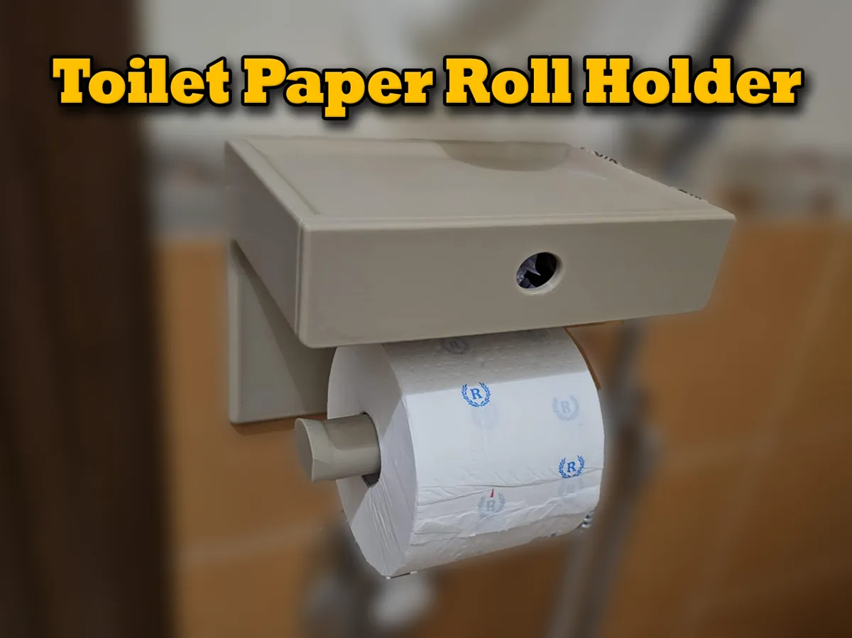 Bathroom Organizer - Smart Toilet Paper Holder