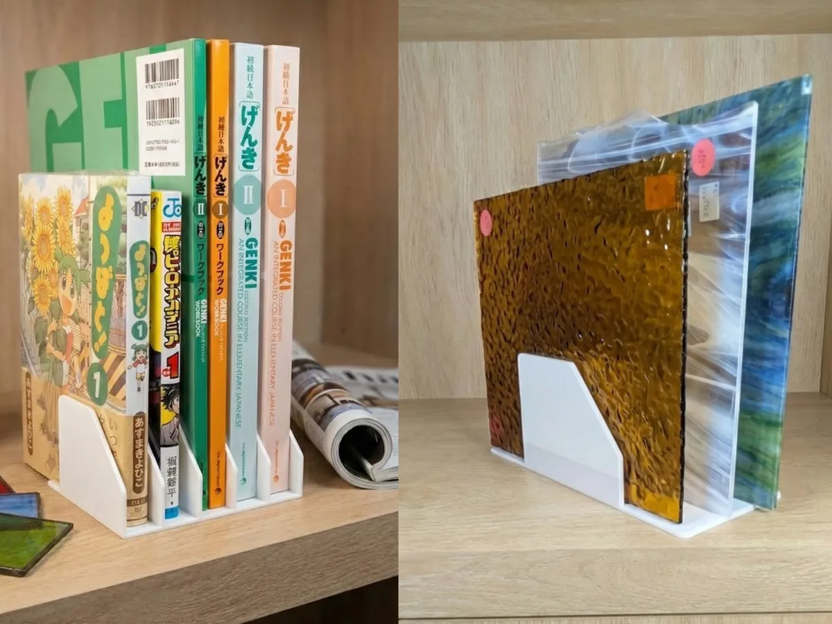 Parametric Shelf Divider: Books, Comics, Glass