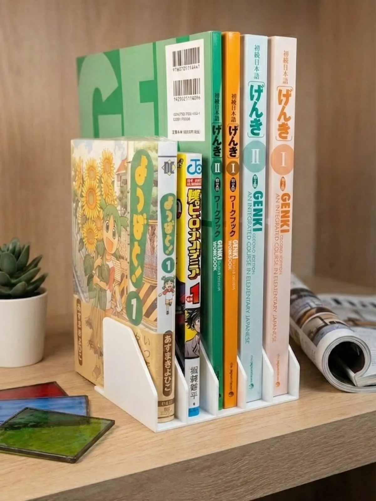 Parametric Shelf Divider: Books, Comics, Glass, photo 4 of 4 - Parametric Shelf Divider: Books, Comics, Glass Storage & Organisation