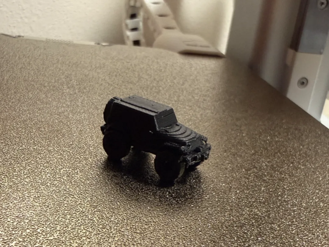 N Scale Jeep Wrangler