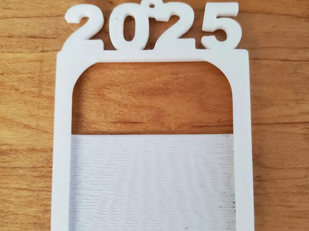 2025 Photo Frame Ornament