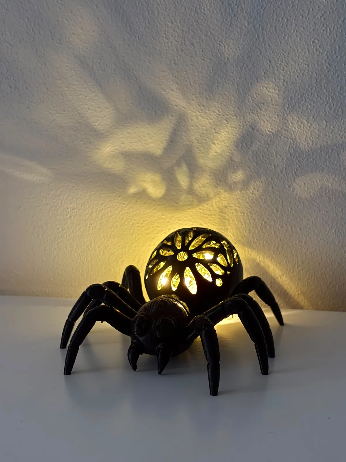 Halloween Spider Lantern, Spooky LED Light, photo 3 of 4 - Halloween Spider Lantern, Spooky LED Light Household