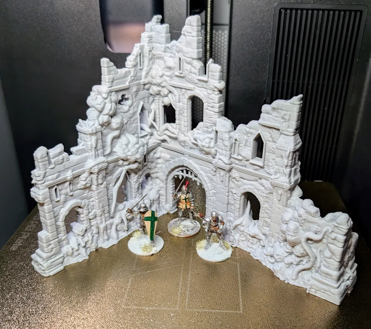 Modular Nurgle Corrupted Ruin - Tabletop Terrain, photo 4 of 4 - Modular Nurgle Corrupted Ruin - Tabletop Terrain Board Games & Tabletop