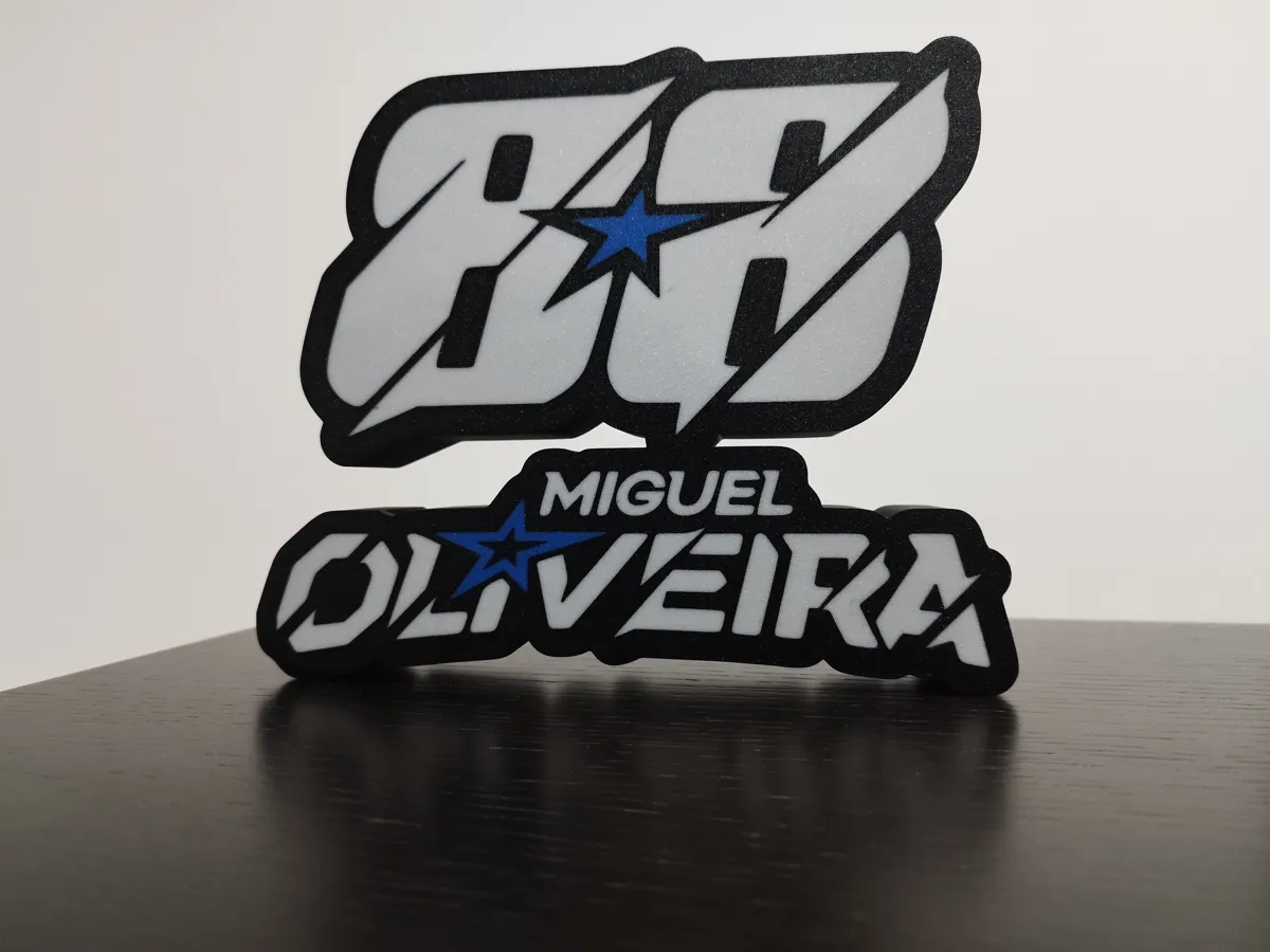 Miguel Oliveira #88 LED Light Box / Luminária, photo 2 of 3 - Miguel Oliveira #88 LED Light Box / Luminária Household