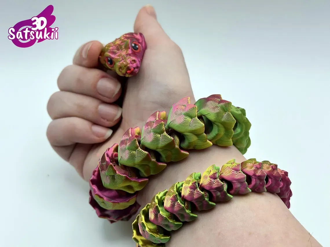 Cute Flexi Python Snake, photo 4 of 4 - Cute Flexi Python Snake Toys & Games