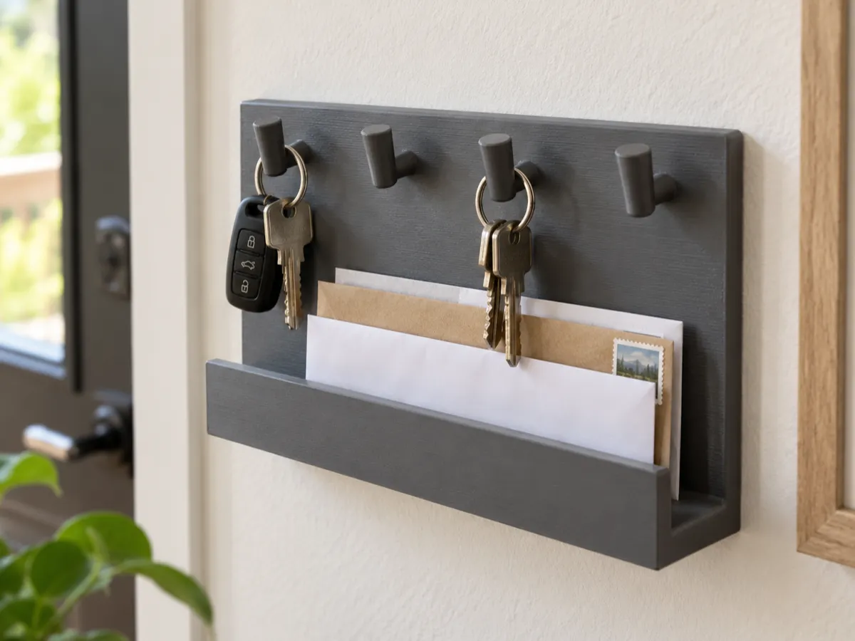 Entryway Key and Mail Organizer