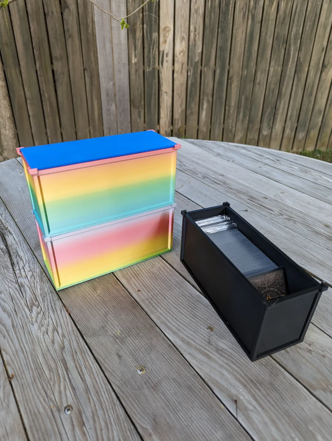 Stackable Card Storage Boxes 3 Sizes TCG Pokemon