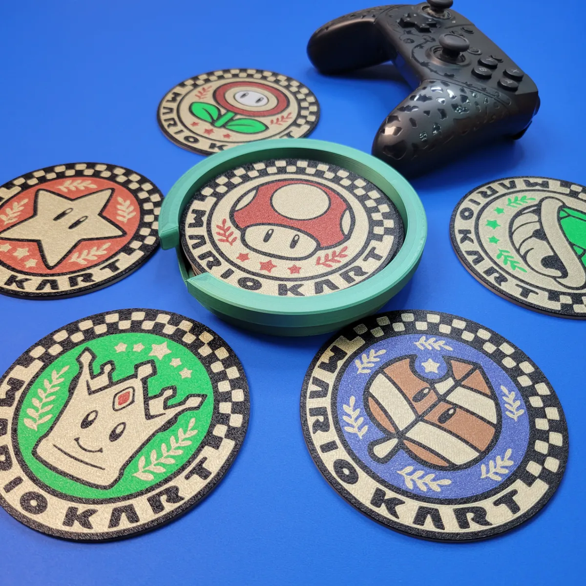 Mario Kart Coasters Multi material