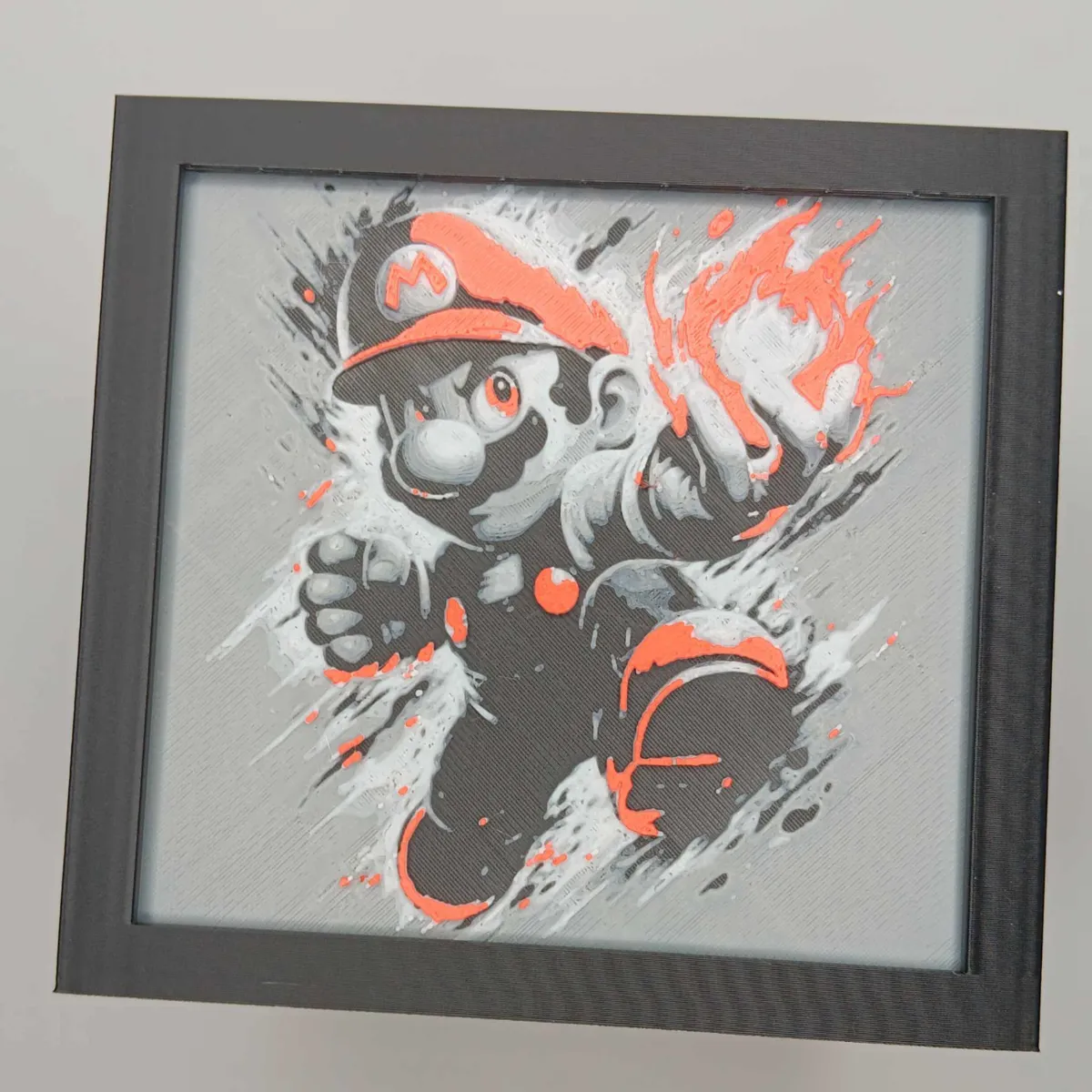 Super Mario Hueforge, photo 3 of 4 - Super Mario Hueforge Art