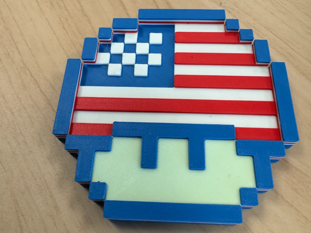 Mario Mushroom USA Flag - Characters, in stock in India