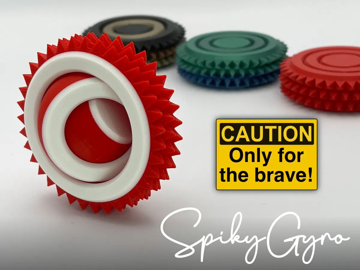 Spiky Gyro Fidget Spinner