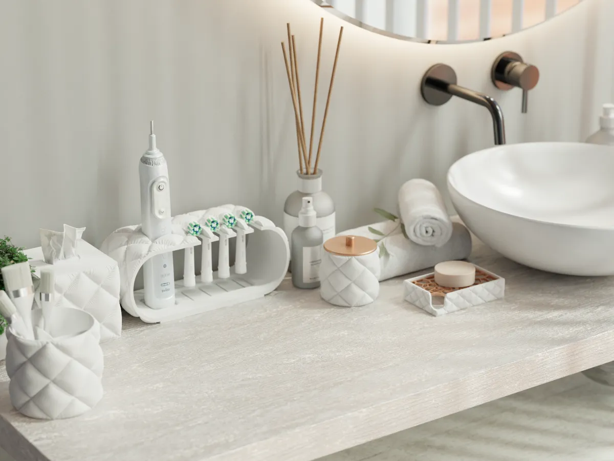 MakeUp Organizer (Inflated Bathroom Set), photo 4 of 4 - MakeUp Organizer (Inflated Bathroom Set) Bath & Personal Care