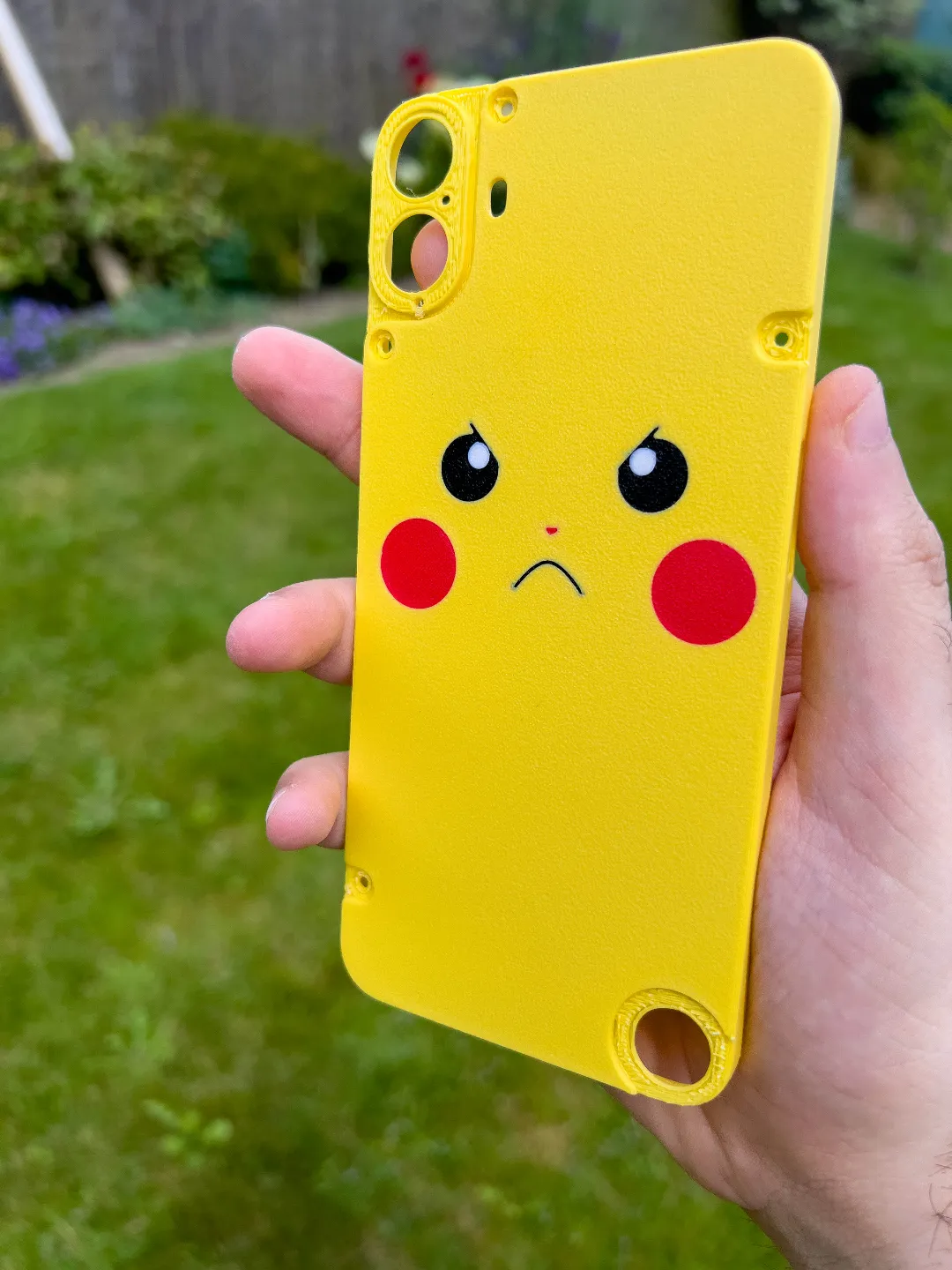 Pikachu CMF Phone 1 by Nothing cover Color/B&W, photo 3 of 4 - Pikachu CMF Phone 1 by Nothing cover Color/B&W Hobby & DIY
