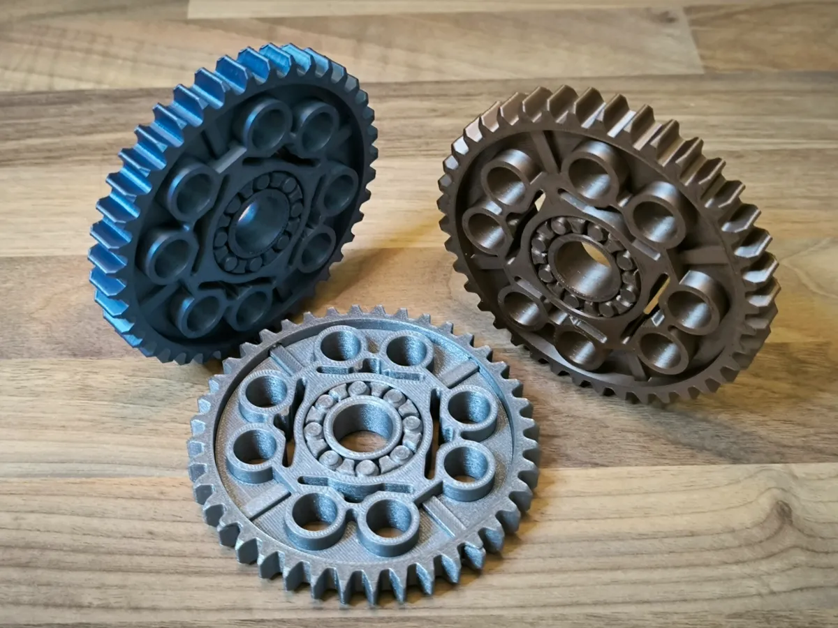 Giant LE-GO Technic Gear Fidget Spinner, photo 2 of 4 - Giant LE-GO Technic Gear Fidget Spinner Toys & Games