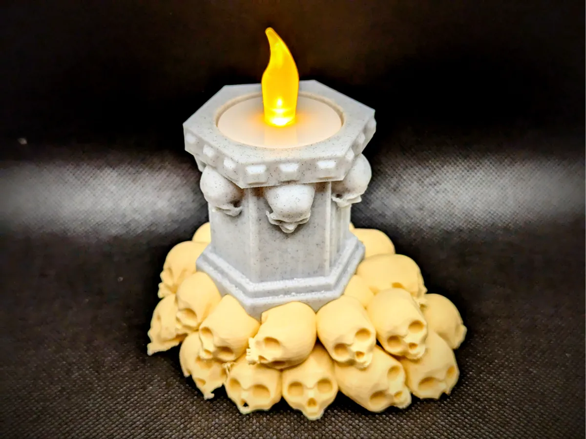 Death Candle Holder
