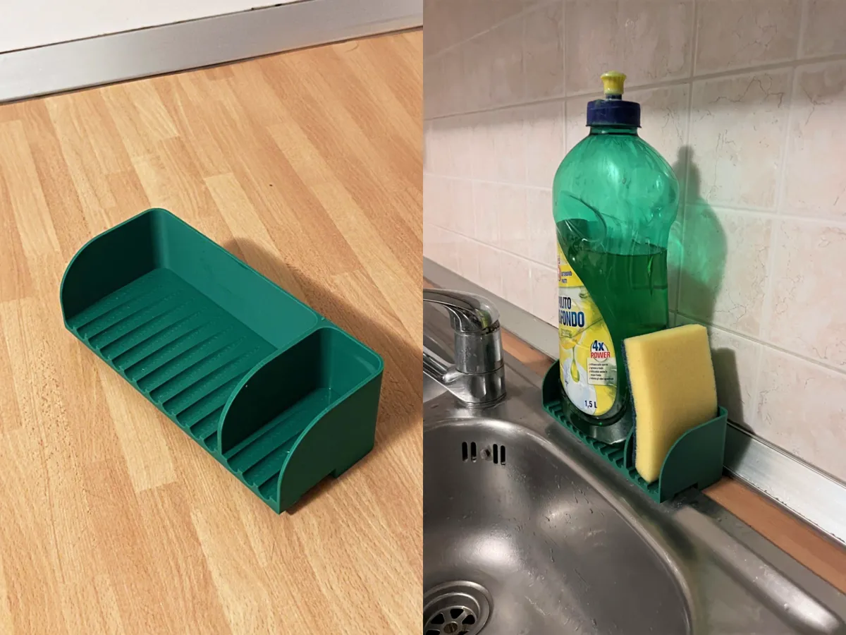 Kitchen Sink Organizer - Soap and sponge holder