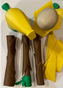 Peely Pick Fortnite Pickaxe Prop, photo 2 of 2 - Peely Pick Fortnite Pickaxe Prop Props & Cosplays