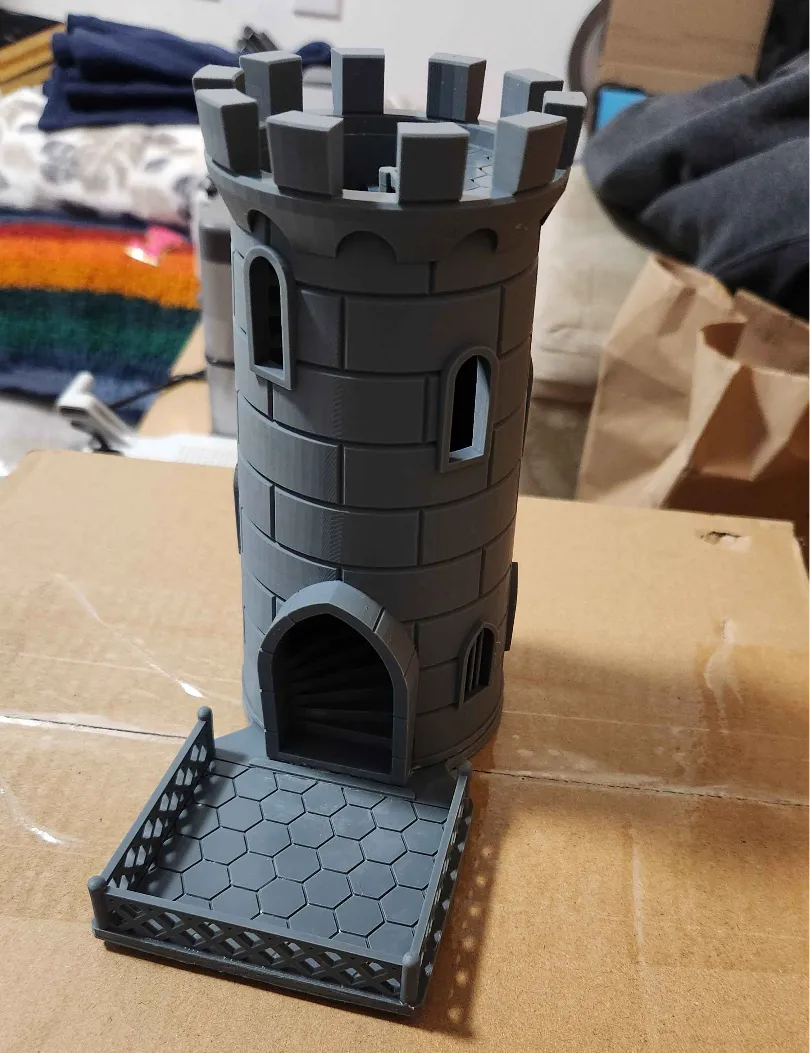 Traditional Dice Tower