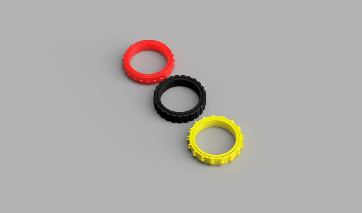 Set Tactile Fidget Ring - 3 Models, 21 Sizes Each, photo 4 of 4 - Set Tactile Fidget Ring - 3 Models, 21 Sizes Each Toys & Games