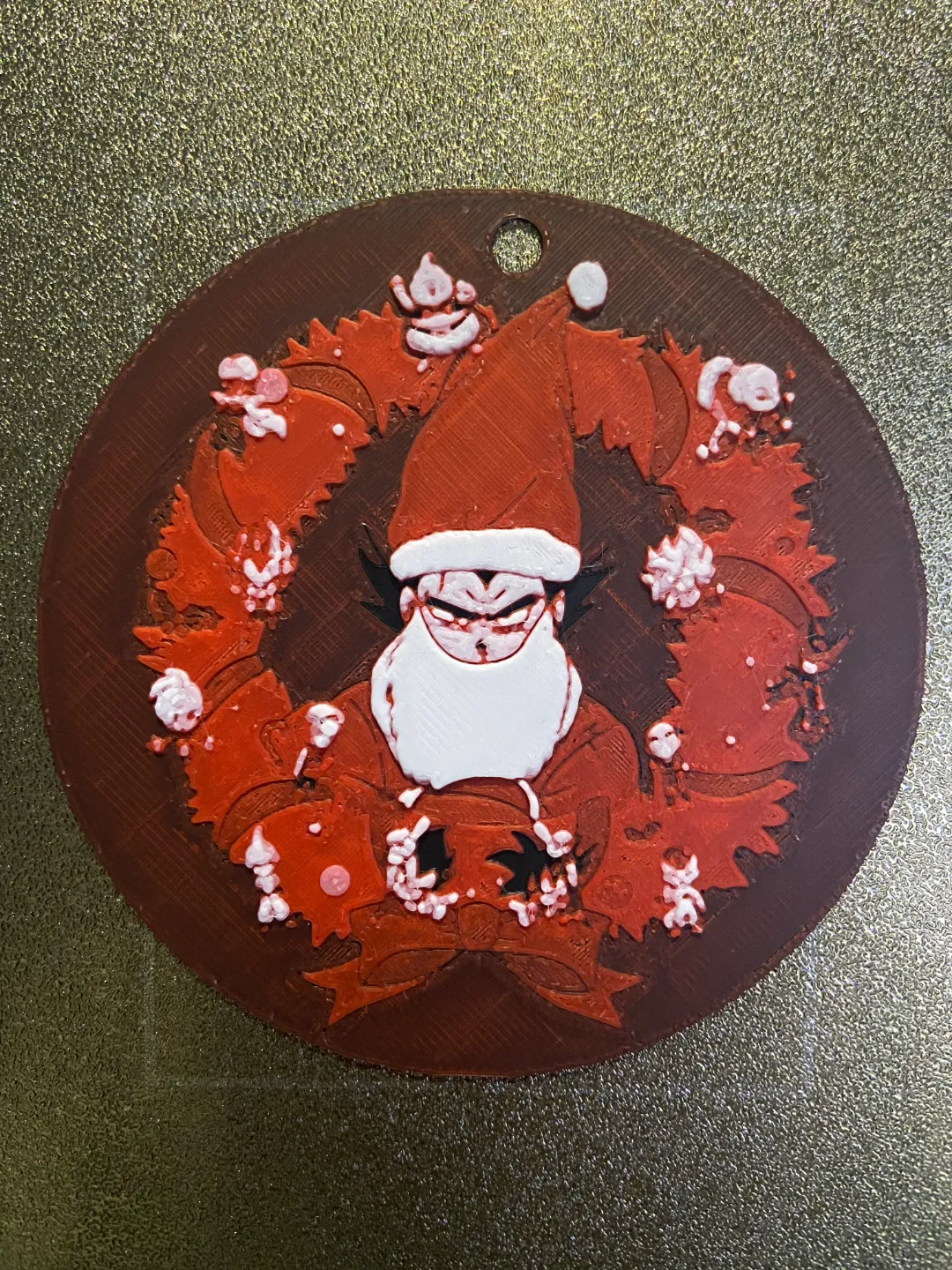 Goku Christmas tree decoration, photo 2 of 2 - Goku Christmas tree decoration Household