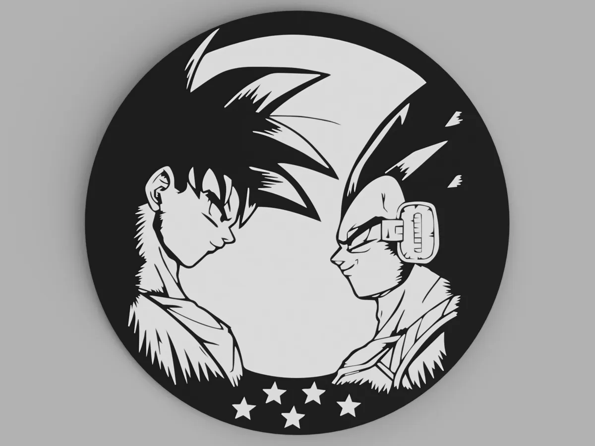Dragon Ball coaster, photo 3 of 3 - Dragon Ball coaster Art